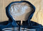 Adidas katoenen vest met capuchon, mt XL, Blauw, Maat 56/58 (XL), Ophalen of Verzenden, Zo goed als nieuw