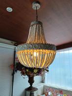 Houten kralen lamp, Ophalen of Verzenden, Zo goed als nieuw