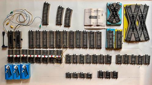Marklin passtukjes m-rails, Hobby en Vrije tijd, Modeltreinen | H0, Gebruikt, Rails, Wisselstroom, Märklin, Analoog, Ophalen of Verzenden