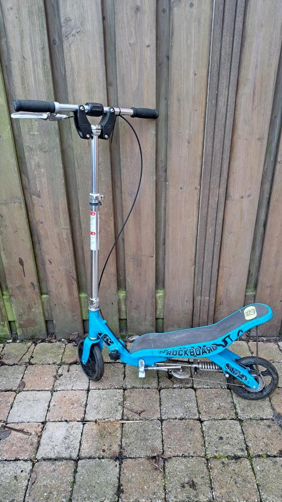 Rockboard RBX Blauw Space Scooter in goede staat, Fietsen en Brommers, Steps, Zo goed als nieuw, Overige typen, Ophalen