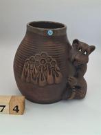 Honingpot nr. 074, gemerkt OV, hoog ong. 14 cm, gaaf, Huis en Inrichting, Keuken | Servies, Keramiek, Overige typen, Ophalen of Verzenden