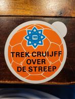 Trek Cruijff over de streep, Tros Ajax, Verzamelen, Stickers, Ophalen of Verzenden, Zo goed als nieuw