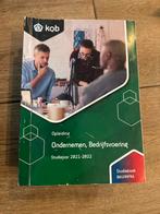 KOB Ondernemen, Bedrijfsvoering - Studieboek, Boeken, Studieboeken en Cursussen, Ophalen of Verzenden, Zo goed als nieuw, MBO