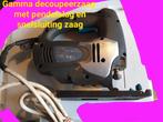 Gamma decoupeerzaag met pendelslag, Ophalen of Verzenden, Minder dan 600 watt, Decoupeerzaag, 30 tot 70 mm