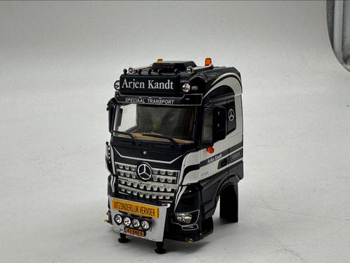 WSI MERCEDES BENZ AROCS CABINE VERBOUW ARJEN KANDT, Hobby en Vrije tijd, Modelauto's | 1:50, Nieuw, Bus of Vrachtwagen, Wsi, Ophalen of Verzenden