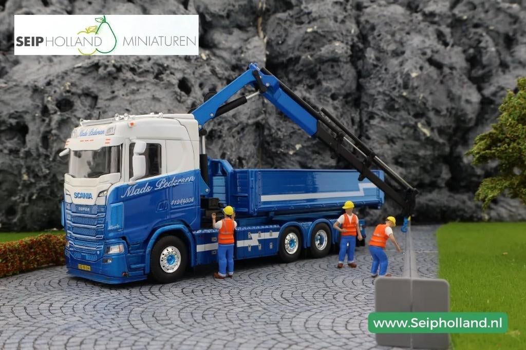 Tekno: Scania van Mads Pedersen, Hobby en Vrije tijd, Modelauto's | 1:50, Info@seipholland.nl, Nieuw, Tekno, Bus of Vrachtwagen