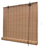 Bamboe rolgordijn bruin 80x160 cm 3 stuks nieuw, 50 tot 100 cm, Nieuw, Bamboe rolgordijn, 150 tot 200 cm