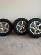 Aluminium velgen met winterbanden 15 inch, Ophalen, Gebruikt, 15 inch, Banden en Velgen