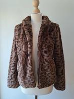 Mooi fake fur jasje van Cream, Maat 38/40 (M), Bruin, Cream, Ophalen of Verzenden