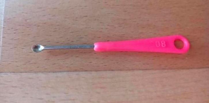 Mini lepeltje 67mm lang x2 incl verzend, Sieraden, Tassen en Uiterlijk, Uiterlijk | Cosmetica en Make-up, Nieuw, Toebehoren, Handen en Nagels