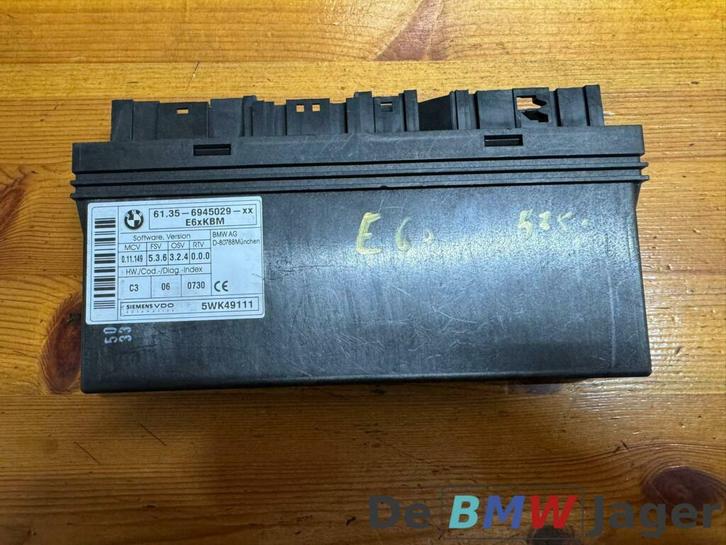 Body control module BMW 5- 6- serie E60 E63 E64 61356945029, Auto-onderdelen, Elektronica en Kabels, BMW, Gebruikt, Ophalen of Verzenden