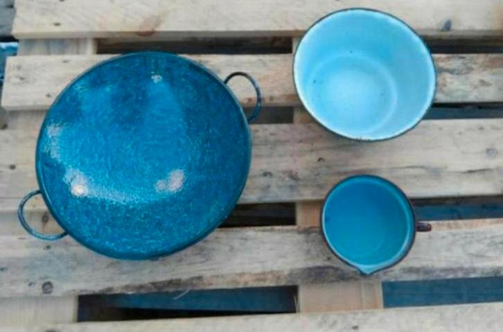 Antiek Emallie., Antiek en Kunst, Antiek | Emaille, Ophalen of Verzenden