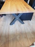 eetkamertafel, Huis en Inrichting, Tafels | Eettafels, Gebruikt, Eikenhout, 200 cm of meer, Vijf personen of meer