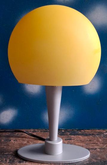 Tafellamp. Lollipop. Design tafellamp. Metaal/glas.  27 cm. beschikbaar voor biedingen