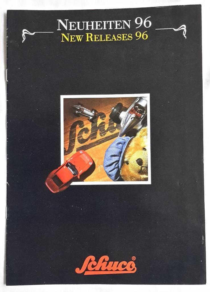 Schuco brochure, nieuwe uitgaven 1996, Ophalen of Verzenden, Nieuw, Overige typen