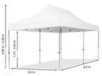 Partytent 3x6 te huur, Tuin en Terras, Ophalen, Zo goed als nieuw, 2 meter of meer, 5 tot 8 meter