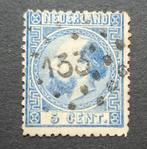 Puntstempel postzegels num 133 Zutphen, Postzegels en Munten, Postzegels | Nederland, Ophalen of Verzenden