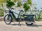 Elektrische cargofiets Longtail, 7 mnd oud, incl.aankoopbon, Ophalen, Zo goed als nieuw, 50 km per accu of meer, Overige merken
