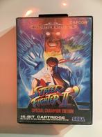 Retro game doosje streep fighter 2 mega drive, Vechten, 2 spelers, Ophalen of Verzenden, Zo goed als nieuw