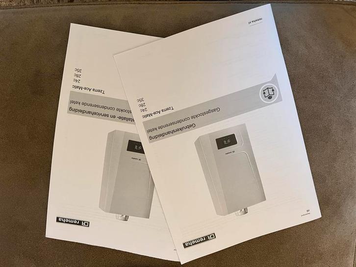 Te koop Remeha gasgestookte ketel en Ariston boiler, Witgoed en Apparatuur, Overige Witgoed en Apparatuur, Zo goed als nieuw, Ophalen