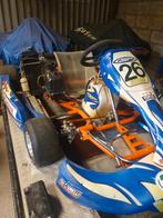 Kombikart..Rotax max senior 125cc  !!!, Sport en Fitness, Karting, Onderdelen Kart, Zo goed als nieuw, Ophalen