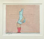 Aquarel Patty Harpenau, Antiek en Kunst, Kunst | Schilderijen | Modern, Verzenden