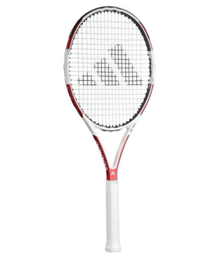 Adidas Barricade 2 Tour tennisracket 2x - serieuze spelers, Sport en Fitness, Tennis, Zo goed als nieuw, Racket, Adidas, L5, Ophalen of Verzenden