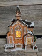Lemax churh verlicht originele doos kerstdorp kersthuisjes, Ophalen of Verzenden, Zo goed als nieuw