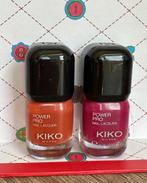 Kiko Milano Power Pro nagellak lacquer 117 Brick en 21 Ruby, Nieuw, Oranje, Ophalen of Verzenden, Handen en Nagels