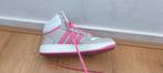 Meisjes hoge adidas sneakers maat 38, Ophalen, Zo goed als nieuw, Wit, Sneakers of Gympen