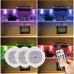 3 Stuks - RGB Ledlamp – Op Batterijen, Huis en Inrichting, Kunststof, Led, Ophalen of Verzenden, Zo goed als nieuw