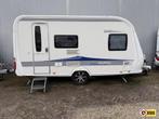Hobby 410 SFE Excellent Mover Fietsrek Voortent, Caravans en Kamperen, Caravans, Hobby, Bedrijf, Treinzit, 750 - 1000 kg