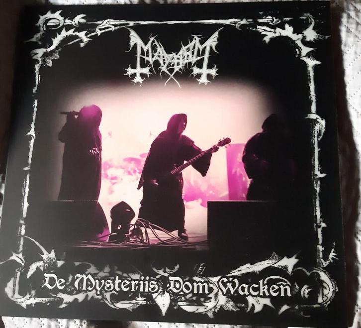 Mayhem De Mysteriis Dom Wacken LP Dissection Immortal Venom, Cd's en Dvd's, Vinyl | Hardrock en Metal, Zo goed als nieuw, Verzenden