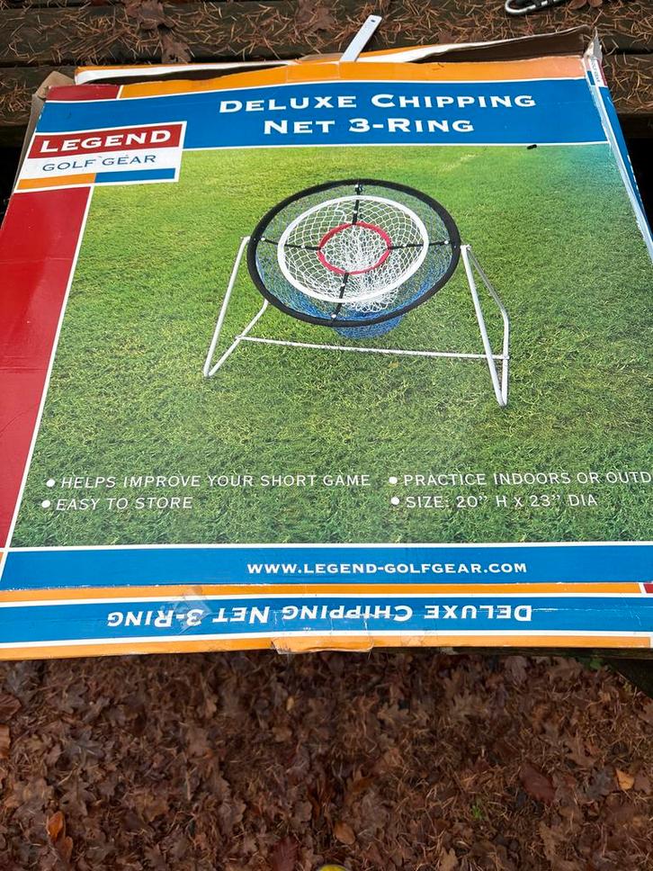 Legend Deluxe Chipping Net 3-Ring, Sport en Fitness, Golf, Nieuw, Overige typen, Overige merken, Ophalen
