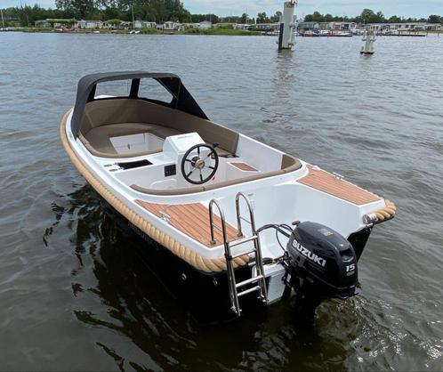 Amigo 550 sloep + Suzuki 15PK 4takt vol opties vaarklaar, Watersport en Boten, Sloepen, Nieuw, 3 tot 6 meter, Overige brandstoffen