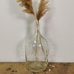 Brocante Franse glazen wijnfles, gistfles, vaas glas 106, Valkenswaard, Gebruikt, Info@flashbackfurniture.nl, Flashback Furniture