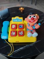 NIEUWSTAAT! Vintage Sesame Street Ernie Telefoon – Illco, Ophalen of Verzenden, Zo goed als nieuw, Overige typen, Met geluid