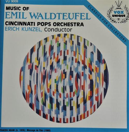 Waldteufel - Cincinnati Pops Orchestra / Kunzel - VOX - DDD, Cd's en Dvd's, Cd's | Klassiek, Zo goed als nieuw, Orkest of Ballet