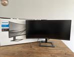 Philips 34inch curved ultrawide monitor (346E2CUAE/00), Philips, 3 tot 5 ms, VA, Zo goed als nieuw