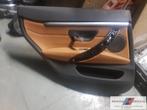 BMW 4er F36 gran coupe Deurpaneel links achter Bruin leder, Auto-onderdelen, Interieur en Bekleding, Ophalen of Verzenden, Gebruikt