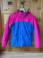 Winterjas Dare2B roze/blauw, Gebruikt, Meisje, Ophalen of Verzenden, Dare2b
