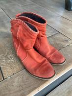 enkellaars Cellini maat 41, Ophalen, Gedragen, Rood, Lage of Enkellaarzen