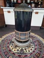 Zware potkachel gaskachel zwart antiek, Gebruikt, Gas, Ophalen of Verzenden, Vrijstaand