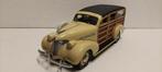 Chevrolet Woody Wagon mais geel 1939 Motor City 1:18 KRD, Ophalen of Verzenden, Zo goed als nieuw, Auto, Overige merken