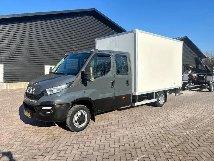 Iveco Daily 50 C17 bakwagen luchtgeremd 11.9 TON (bj 2015), Auto's, Bestelauto's, Bedrijf, Te koop, Airconditioning, Climate control