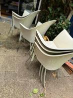 Luxe Tuinstoelen set 6 (Philippe Starck ), Tuin en Terras, Ophalen, Gebruikt, Overige materialen, Stapelbaar