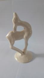 Art Deco Gouda Plazuid Wit Plastiek Ree Gesigneerd., Ophalen of Verzenden