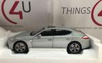 Norev 1:18 Porsche Panamera Turbo 2009 zilver nieuw in doos, Ophalen of Verzenden, Nieuw, Auto, Norev