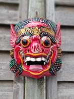 Barong-masker/Indonesië/Bali/handgemaakt/rood, Verzenden, Nieuw