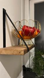 Leuke plankjes met leren ophangbandjes, Ophalen, Gebruikt